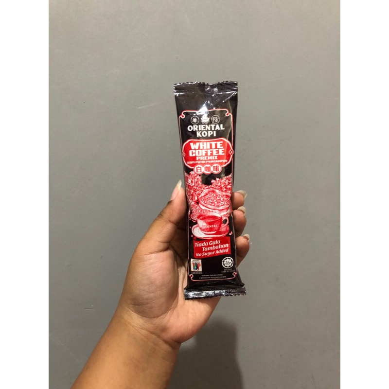 

MINUMAN SACHET ORIENTAL KOPI WHITE COFFE PREMIX