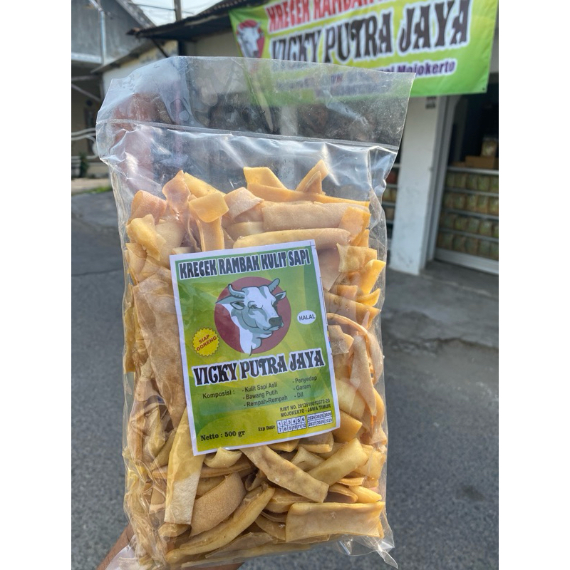 

Maknyuss1 Krecek Rambak Kulit Sapi Asli