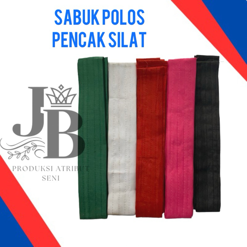 Sabuk pencak silat /sabuk siswa polos /sabuk polos