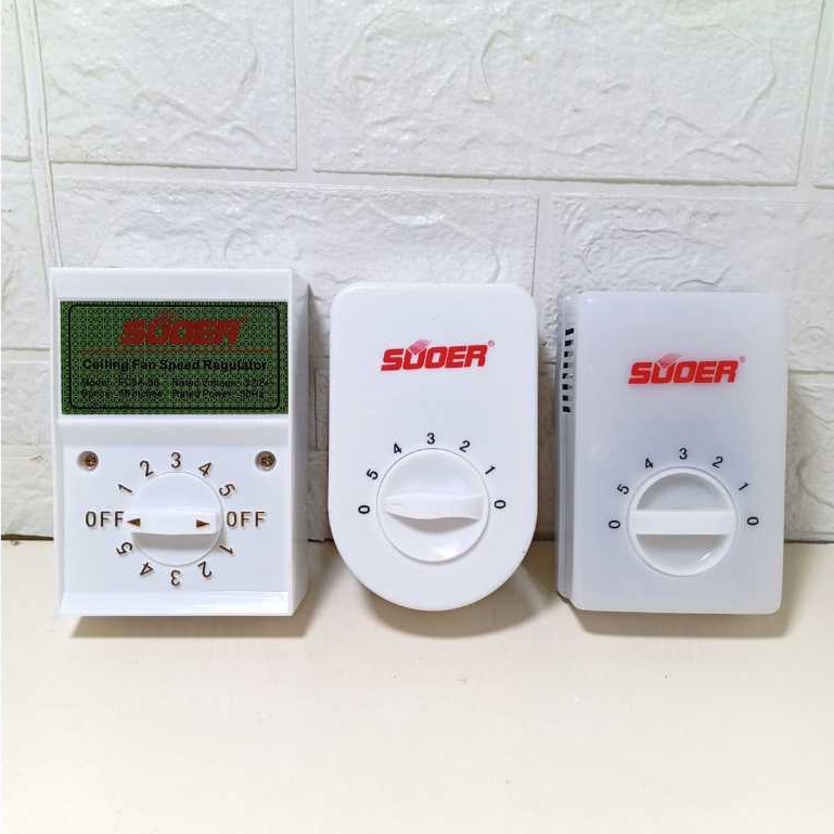 DIMMER PENGATUR KECEPATAN KIPAS ANGIN / SWITCH KIPAS ANGIN SUOER / SPEED CONTROLLER 5 SPEED