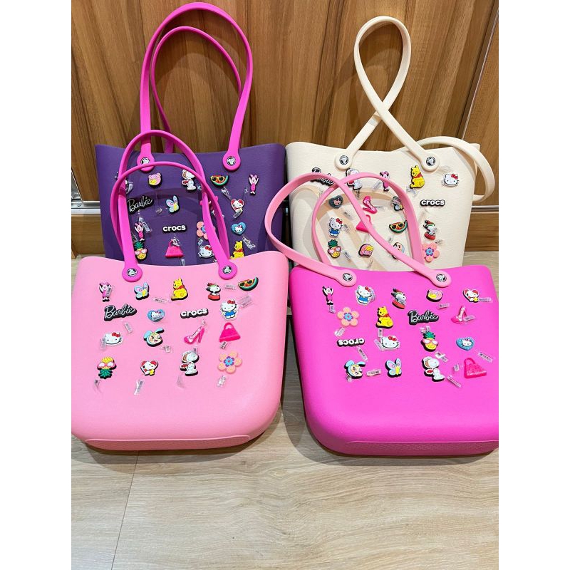 Restock Totebag Crocs tas jinjing jelly bangkok cewek wanita