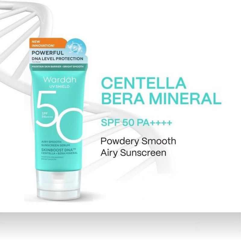 Wardah sunscreen airy spf 50