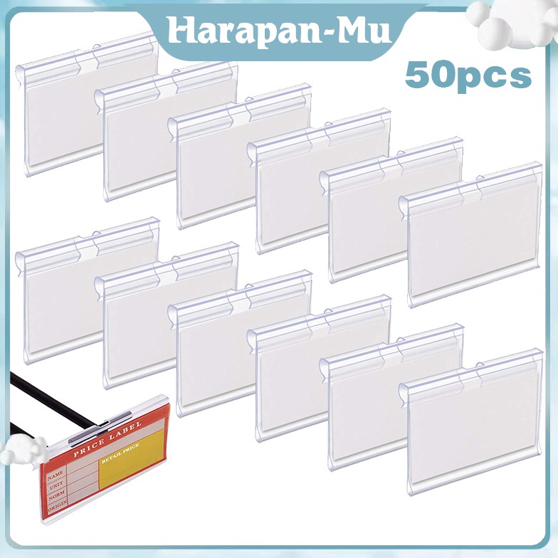 

ART Y2S9 Isi 5 Price Tag Holder Price RailLabel Harga Type JepitTempat Harga Rak Minimarket Label Display Harga