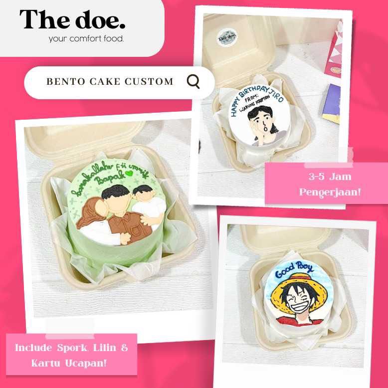 

Promo Keren Custom Bento Cake Korean Cake Custom Birthday Cake