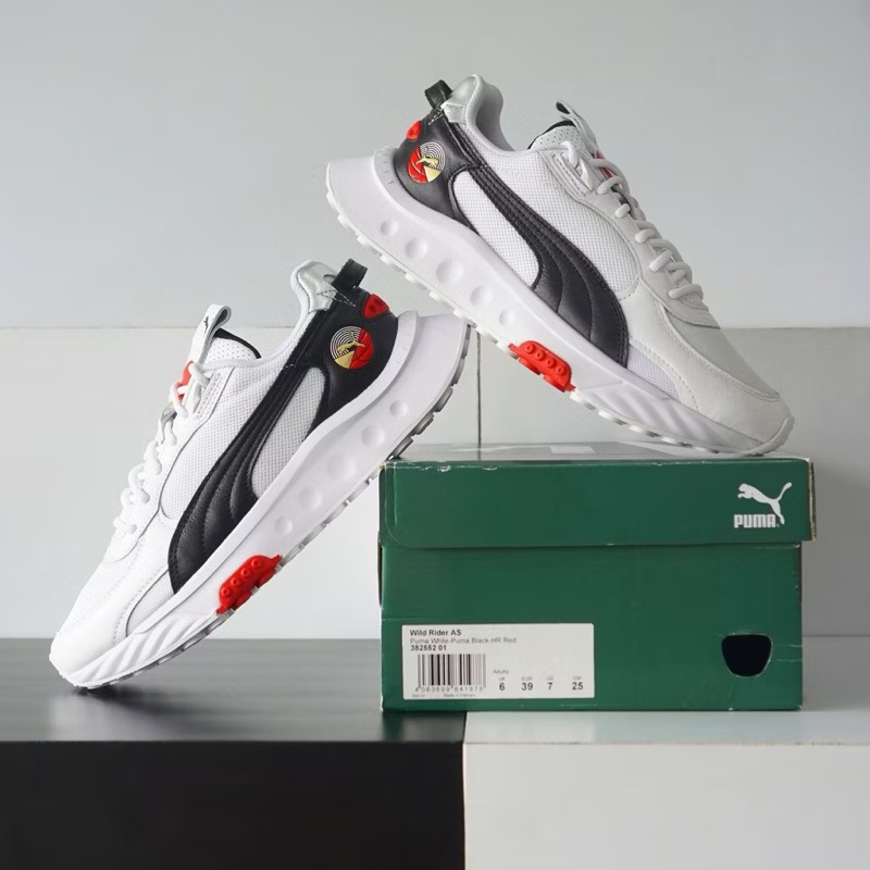 PUMA WOMEN WILD RIDER AS WHITE [382552 01] ORIGINAL