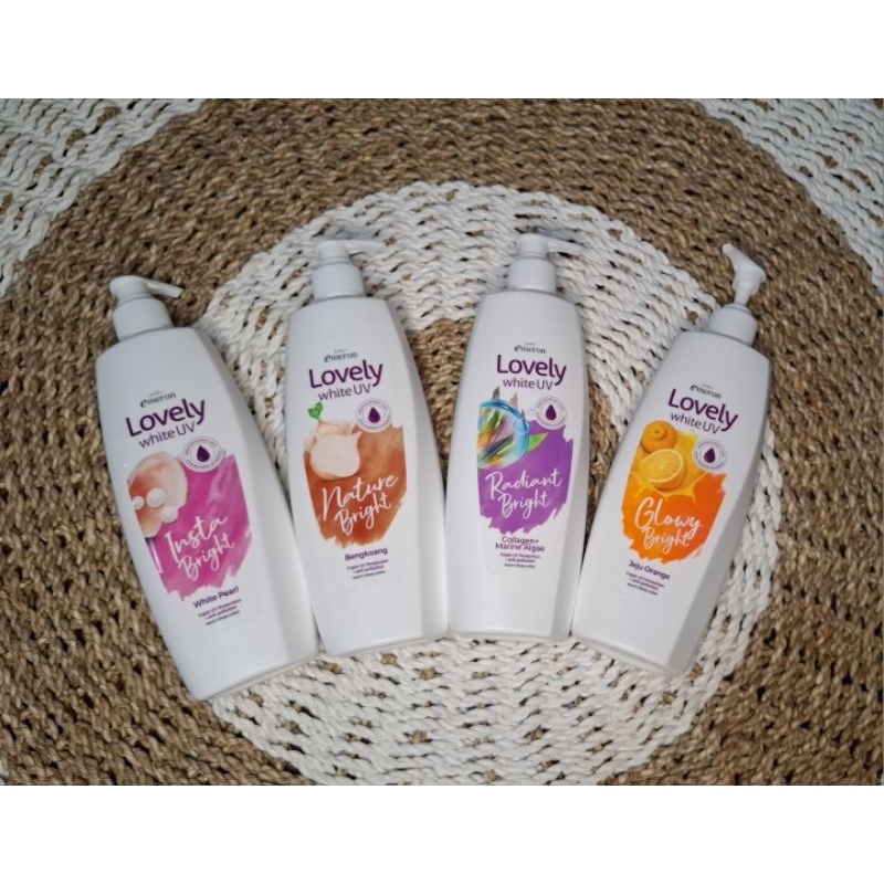 [AMHELCOSMETIC] EMERON LOVELY WHITE UV BRIGHT BODY LOTION