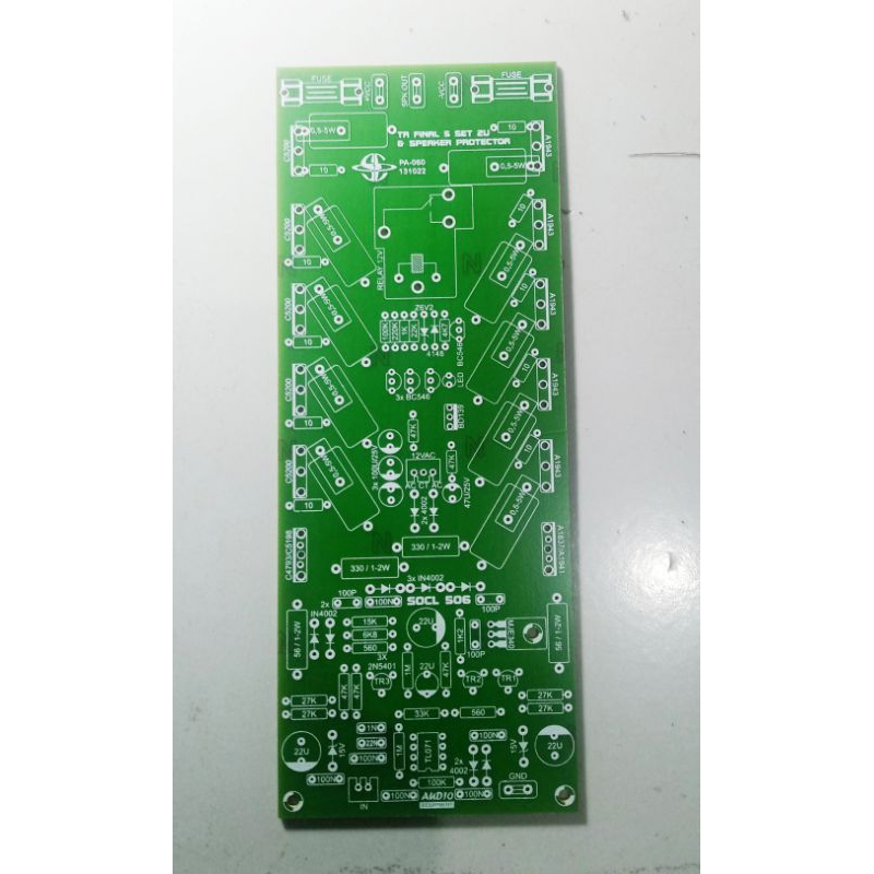PCB SOCL 506 TR Final 5 Set 2U Speaker Protector PA - 060