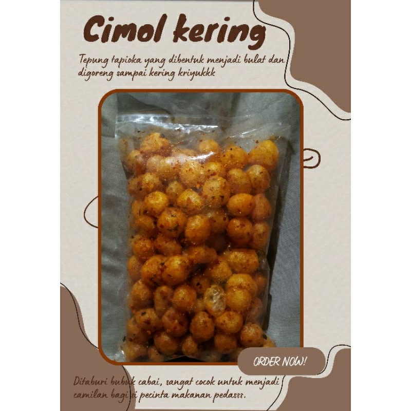 

Cimol kering pedas
