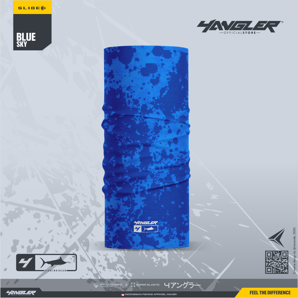 Bandana Mancing 4ANGLER | Buff Mancing 4ANGLER | BLUE SKY