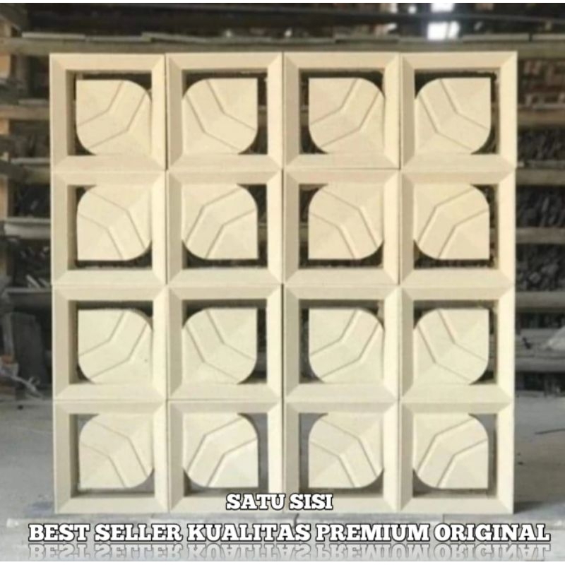 Roster beton minimalis/roster minimalis/roster beton motif bunga/roster motif daun