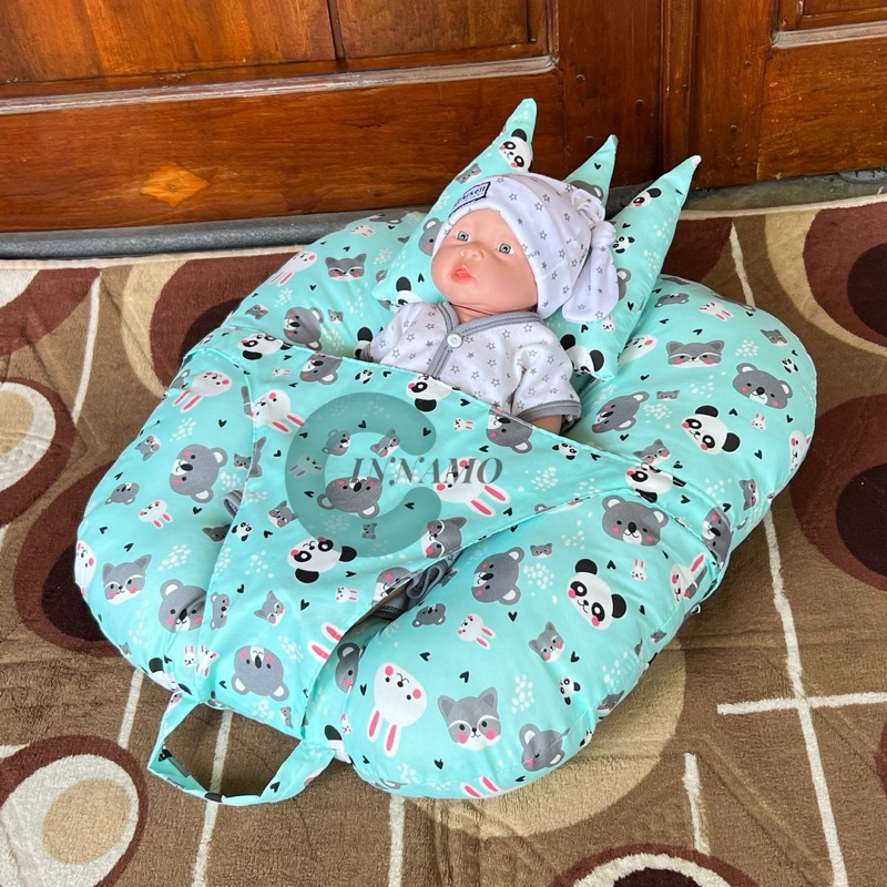 DGT Sofa Bayi [BANTAL BAYI BARU LAHIR] Sofa Baby Sabuk Pengaman Free Bantal