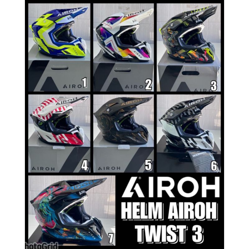 Helm AIROH Twist 3 Original