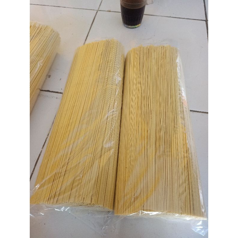 mie lidi mentah, mie biting 1 kg