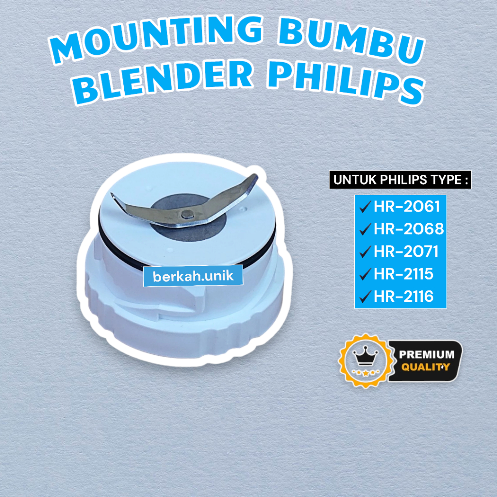 [berkah.unik] Monting Bumbu Blender Philips - Mangkok Bumbu Blender Philips Mounting Bumbu Blender P