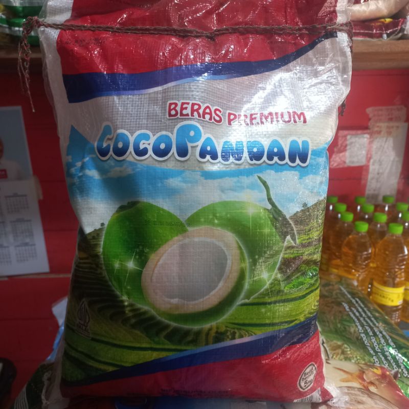 

Beras COCOPANDAN 5KG - Beras wangi cocopandan 5kg bisa instan. beras jawa pulen