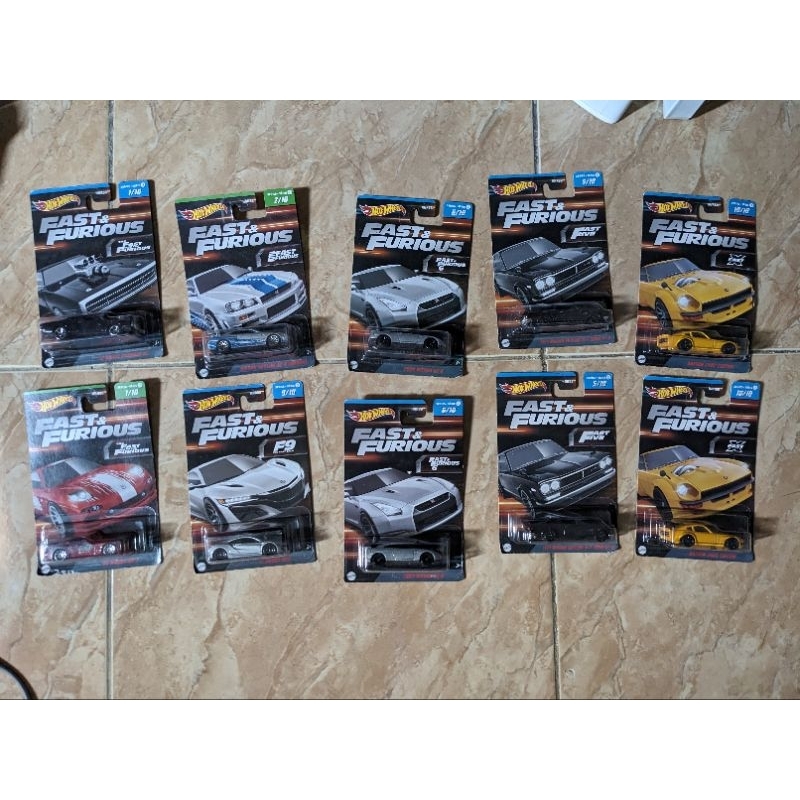 Hotwheels Fast and Furious