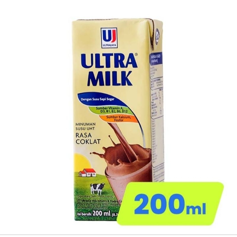 

Ultramilk Cokelat 200ml