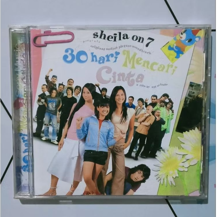 Kaset CD Second -Sheila on 7 "30 hari mencari cinta"