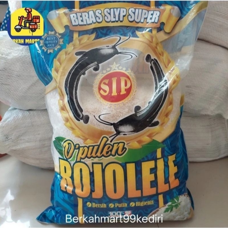 

Beras cap Rojolele kemasan 5 liter bersih,putih dan higienis