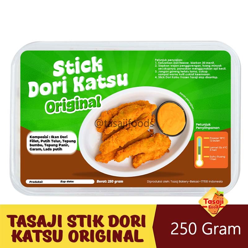 

Stik Dori Katsu Pedas 250gr Stick Dory Katsu Home Made