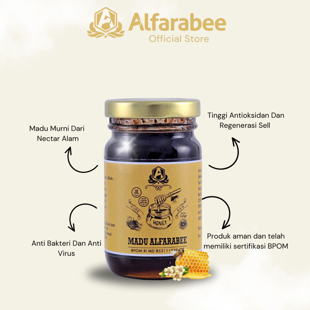 

Madu Alfarabee ASLI MURNI