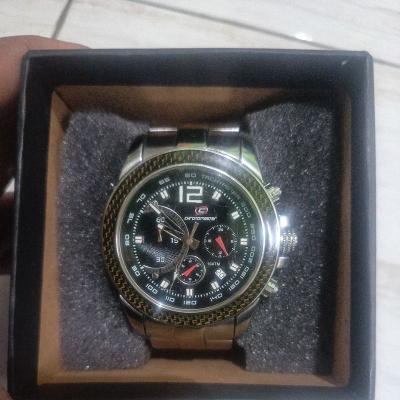 jam tangan original ChronoMaster CM1035MC preloved second bekas