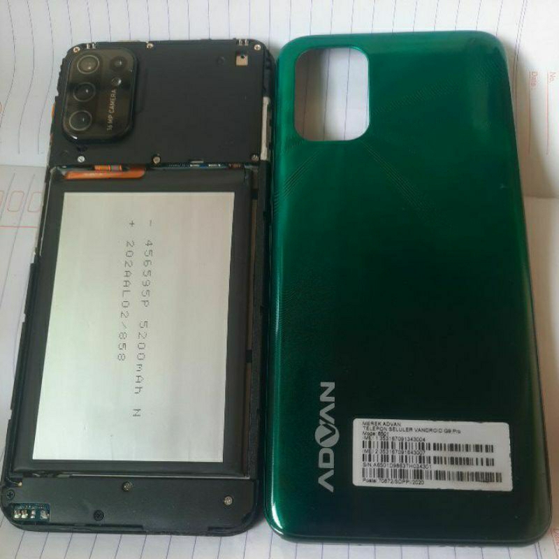 SPAREPART ADVAN G9/G9PRO 100% ORIGINAL CABUTAN