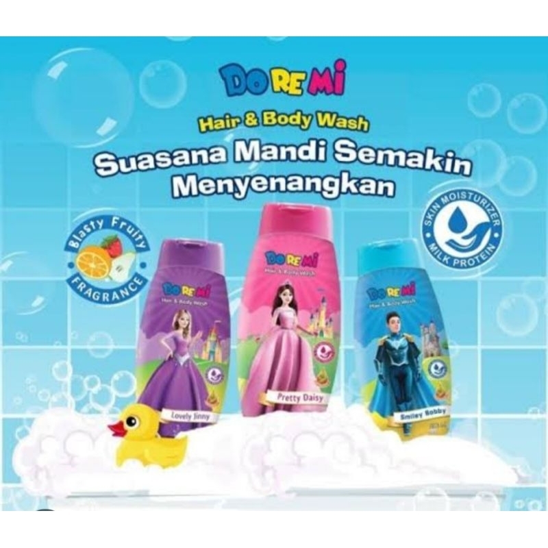 Doremi hair and body wash