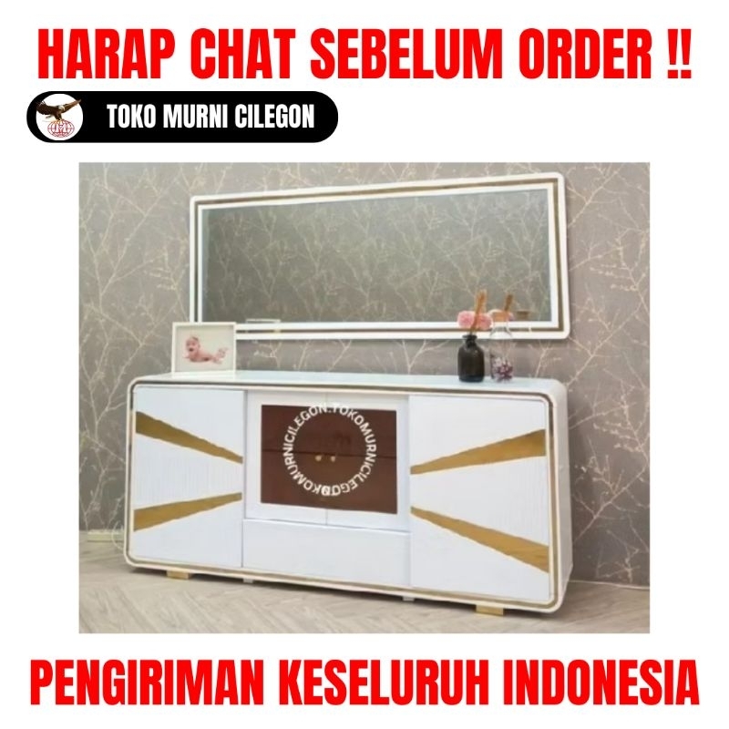 Bufet Vienetta + Cermin Vienetta (free ongkir cilegon serang kota)