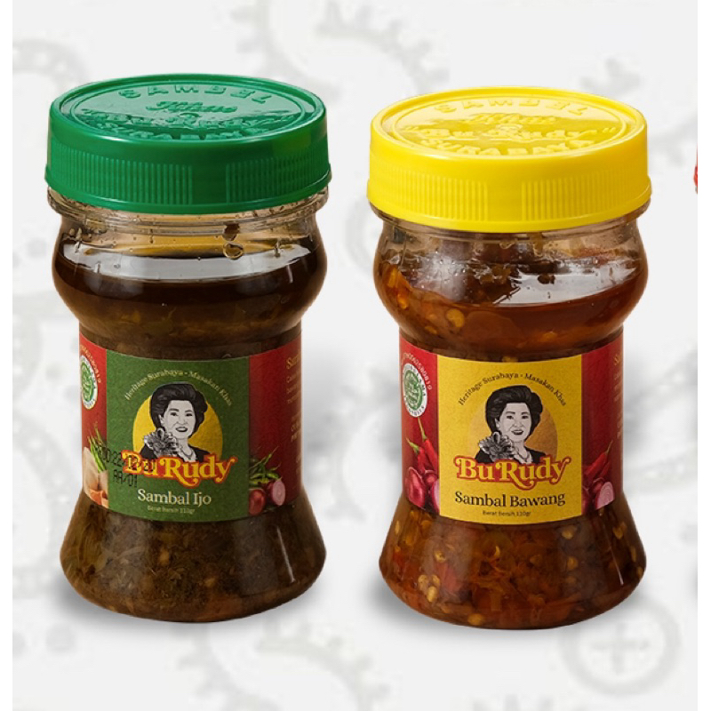 

Sambal Bawang Bu Rudy sambal Ijo Bu Rudy 110 gr - Sambel Bawang best seller