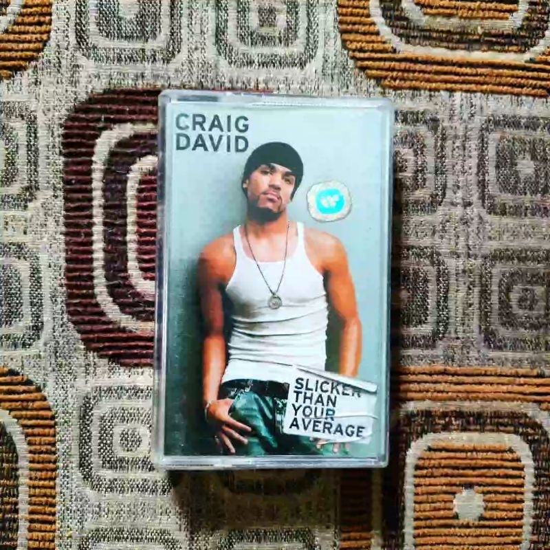 Kaset pita CRAIG DAVID-SLICKER THAN YOUR AVERAGE