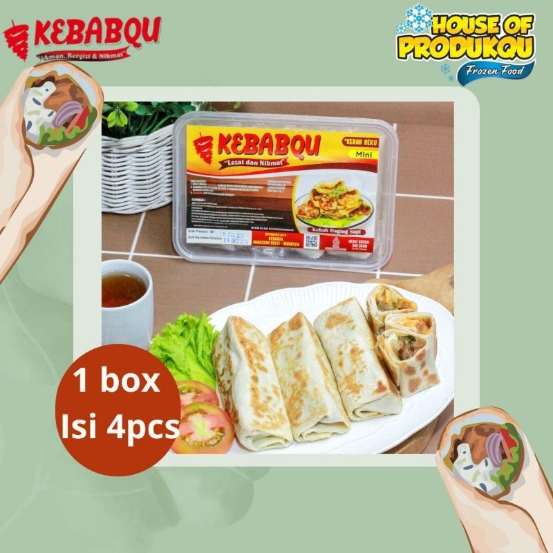 

KebabQu Beef Isi 4pcs