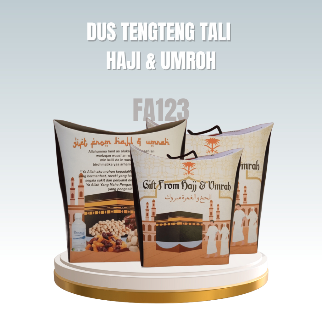 

dus talii papebag untuk oleh oleh haji dan umroh 1 pack isi 50 pcs