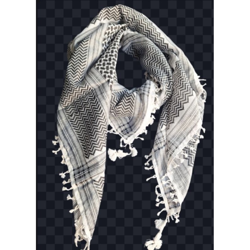 Sorban Palestina/Sorban Arafat/Sorban Tenun/ Sorban Kashimiri / Sorban Almas Delux