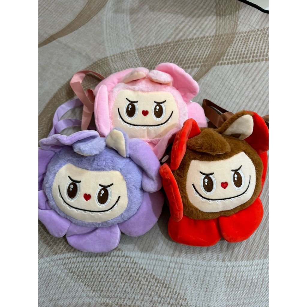 PO BANGKOK IMPORT  LABUBU TAS BONEKA LABUBU KARAKTER MATAHARI