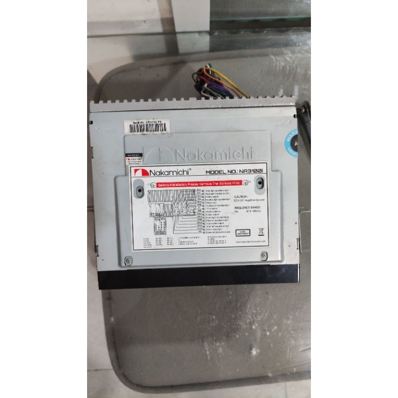 head unit nakamichi na 3100i