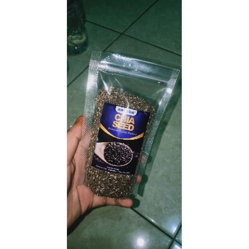 

Chia seed organic 100gr Grade A Premium Quality