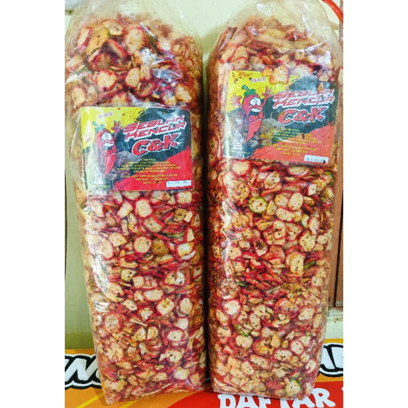 

Kerupuk seblak kencur 1ball