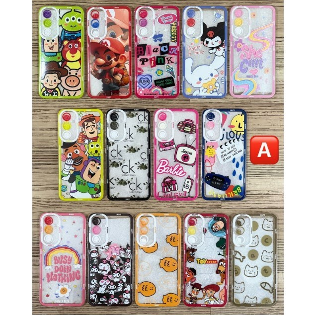 Case VIVO Y02 / Y12 / Y15 / Y17 / Y20 / Y12S / Y91 / Y93 / Y95 / Y21S Soft Case Corak Motif Karakter