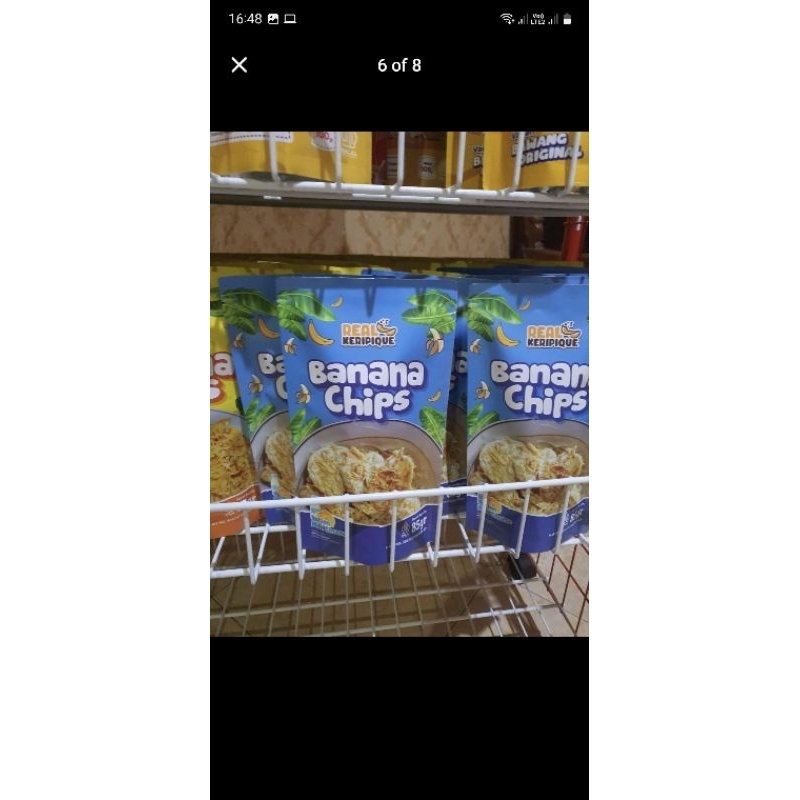 

keripik pisang real keripique aneka rasa UMKM