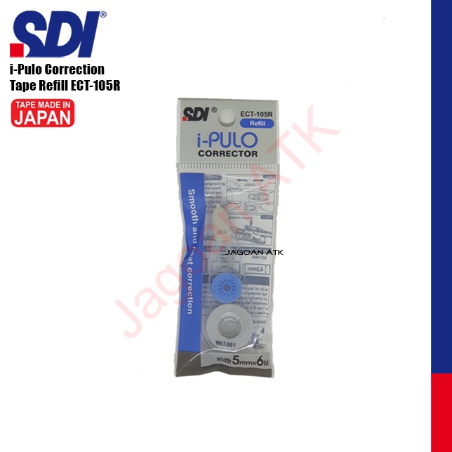 

Top Refill Correction Tape TipX Kes 5mmX6m iPulo SDI ECT15R