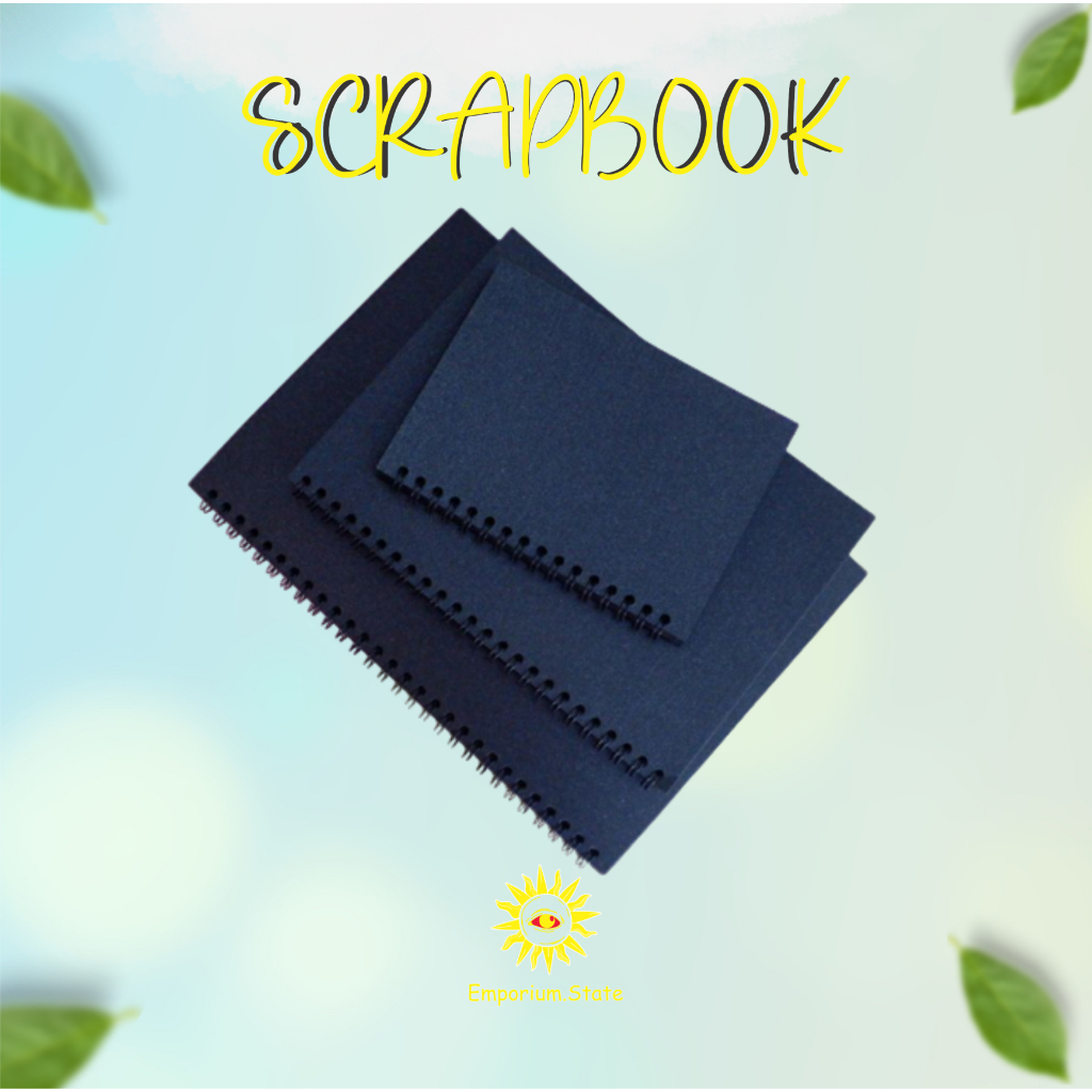 

Buku Gambar Sketsa Aink Media / B5 A5 A6 Sketchbook Hitam / Scrapbook Paper