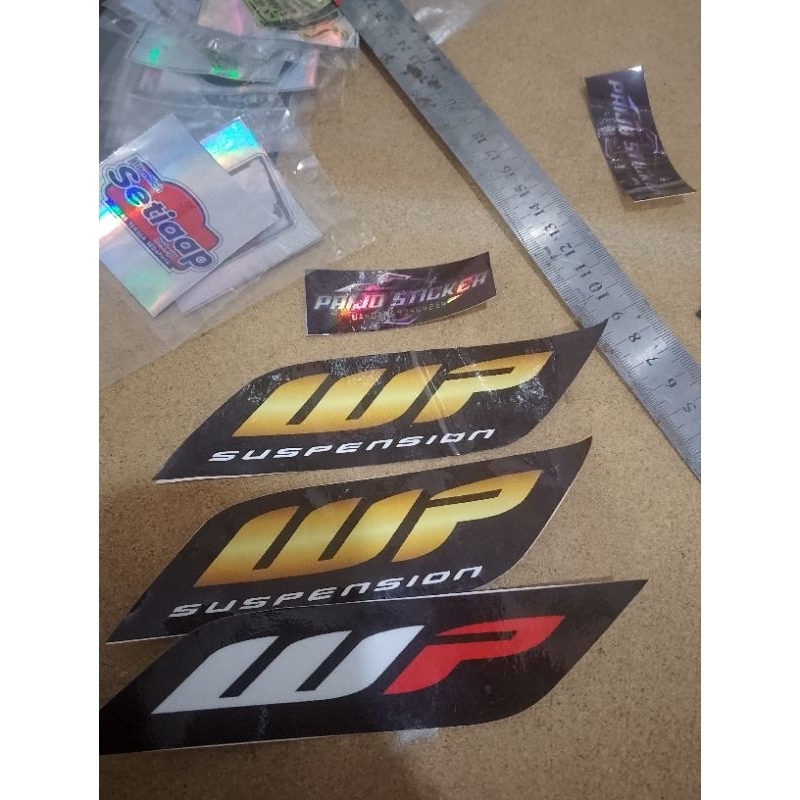 stiker wp suspension
