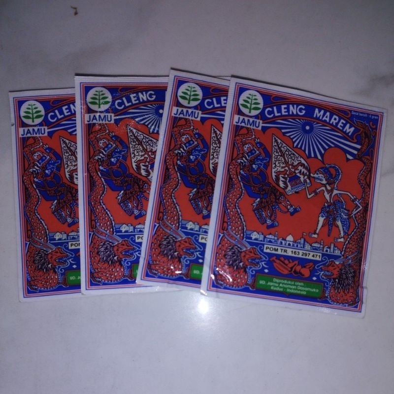 JAMU WAYANG CLENG MAREM/PCS 1 SASET