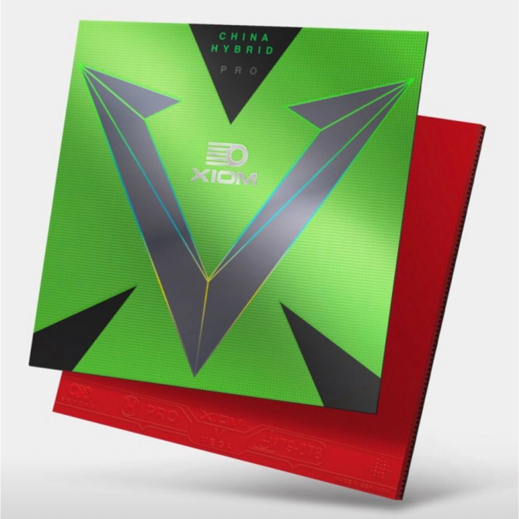 ORIGINAL XIOM VEGA PRO HYBRID Karet Rubber Bet Bat Pingpong Tenis Meja BARU DAN SEGEL