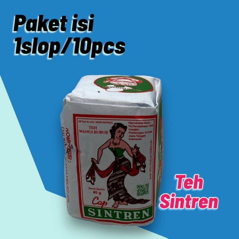 

TEH TUBRUK TEH SINTREN 1 PAK ISI 10 BUNGKUS 40GRAM