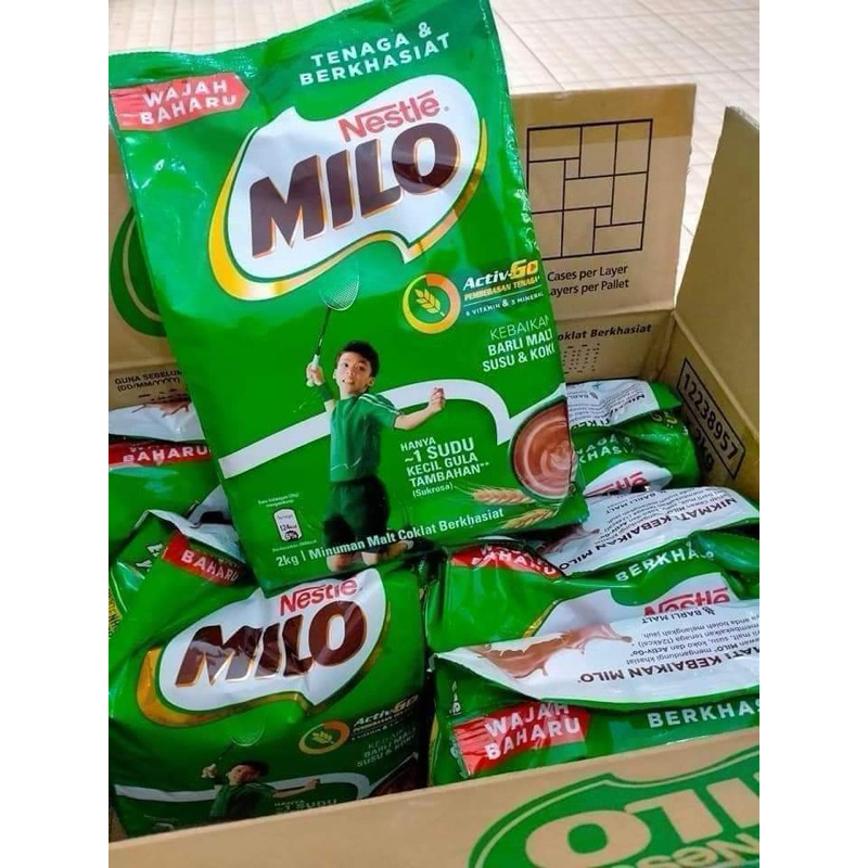 milo 2 kg original Malaysia milo 2.000 gram