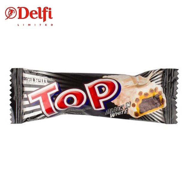 

Snack Jajan Delfi Top Black In White Cemilan Murah