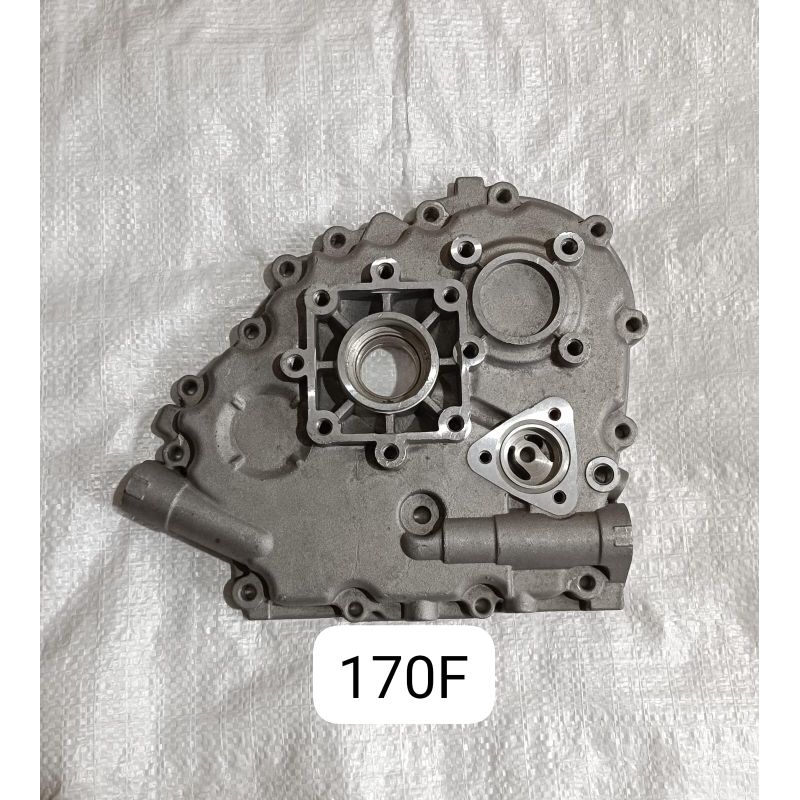 170F tutup blok mesin / crankcase cover mesin KAMA / KIPOR type 170F