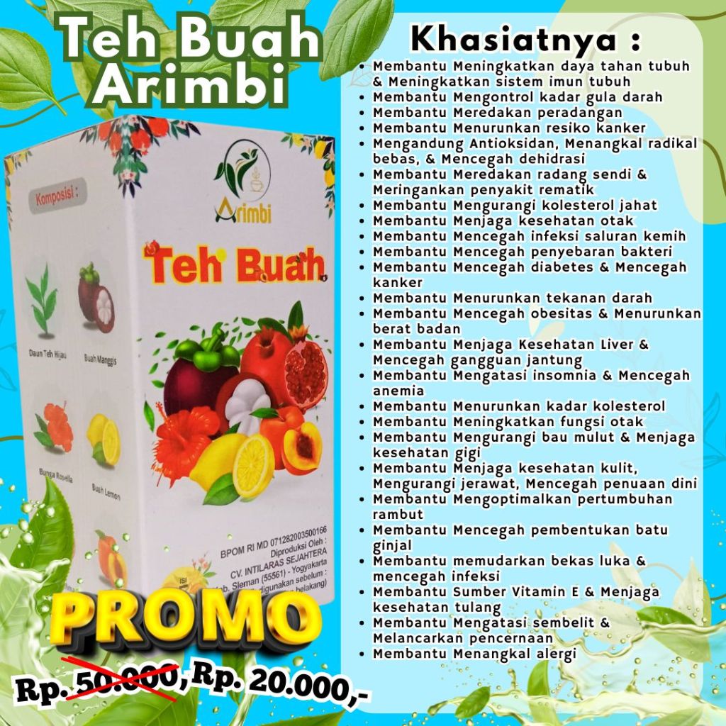 

Teh Buah Arimbi, Teh Arimbi, Teh Buah, Teh Buah Lengkap, Teh Buah Herbal, Teh Herbal Kesehatan, Teh Buah Herbal Kesehatan, Teh Buah Arimbi Herbal Kesehatan, Teh Buah Untuk Membantu Meningkatkan daya tahan tubuh,Teh Buah Untuk Membantu Mengontrol kadar gu